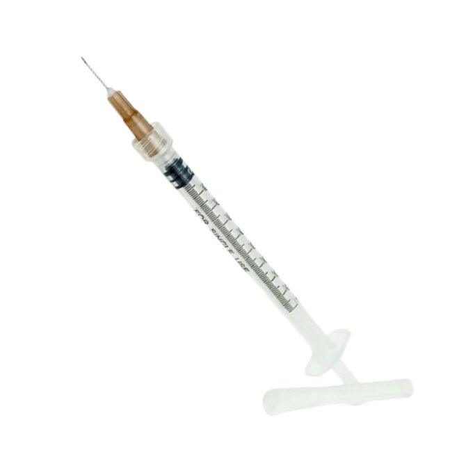 Jeringa de 1 ml con sistema de seguridad