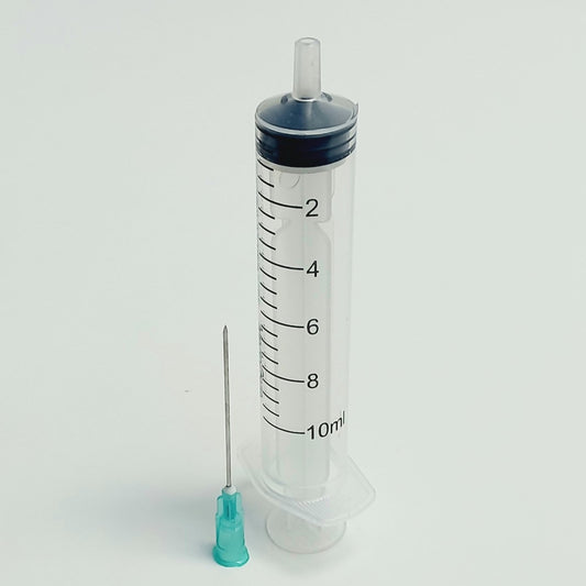 Jeringas 10 ml 3 piezas con aguja 21G