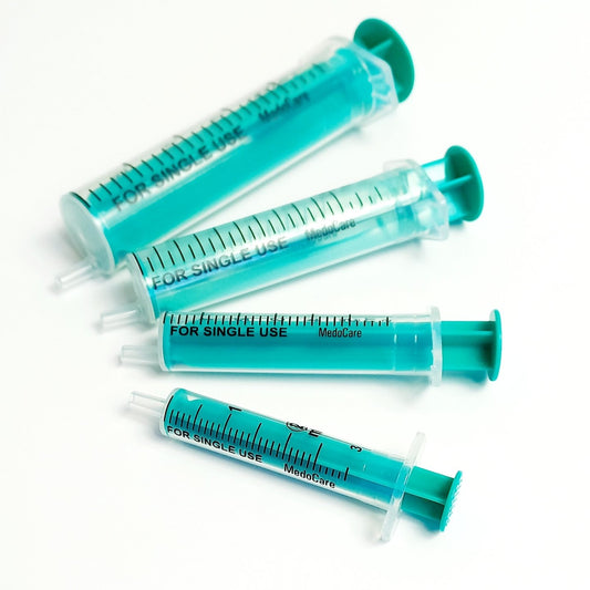 Jeringa con aguja 21G 10 ml, caja 100 unidades