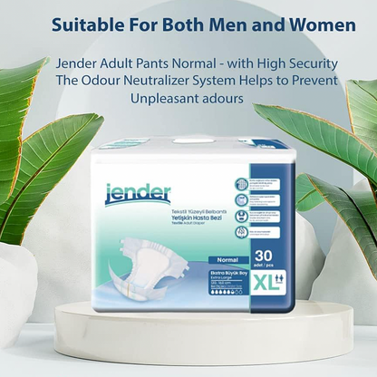 Pañales para Adultos Jender Talla L, 90 Unidades (3x30)