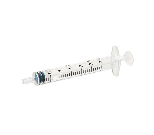 Jeringas 3 ml Luer Slip sin aguja - caja 100 unidades